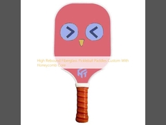 High Rebound Fiberglass Pickleball Paddles Custom met honingraat kern